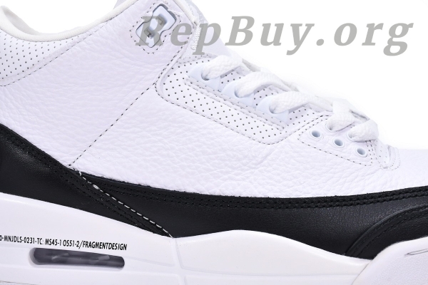 Top Version Air Jordan 3 Retro Fragment  DA3595-100 - 图片 11