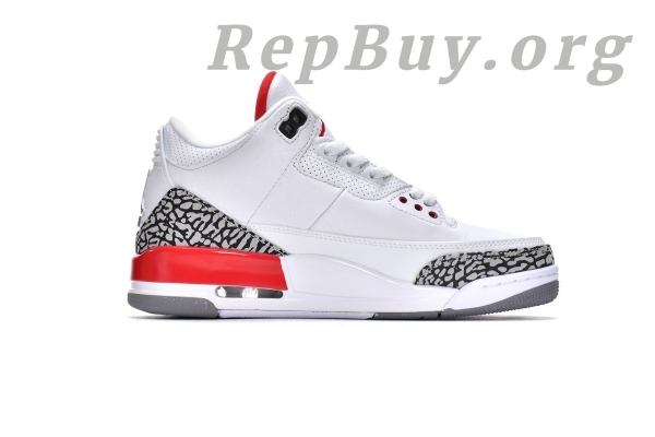 Top Version Air Jordan 3 Retro Hall of Fame 136064-116 - 图片 3