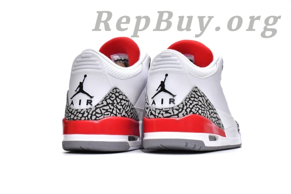 Top Version Air Jordan 3 Retro Hall of Fame 136064-116 - 图片 6
