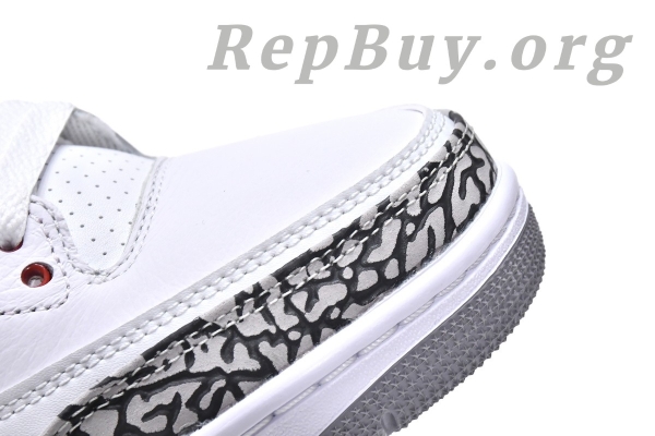 Top Version Air Jordan 3 Retro Hall of Fame 136064-116 - 图片 10
