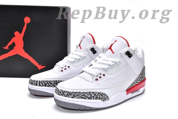 Top Version Air Jordan 3 Retro Hall of Fame 136064-116 - 图片 16