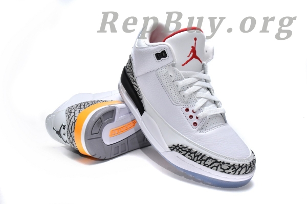 Top Version Air Jordan 3 Retro Laser Orange (W) CK9246-108 - 图片 3