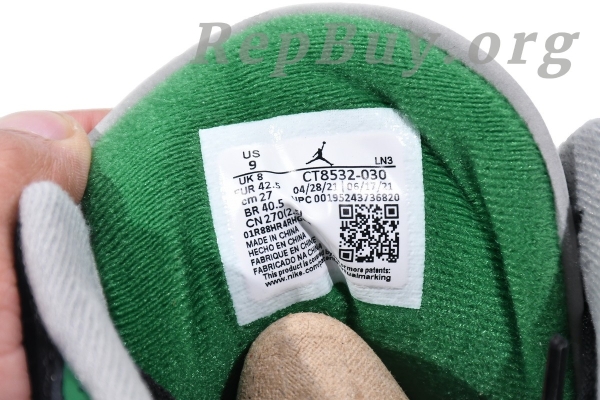 Top Version Air Jordan 3 Retro Pine Green CT8532-030 - 图片 6