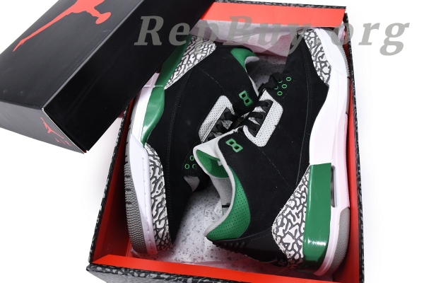 Top Version Air Jordan 3 Retro Pine Green CT8532-030 - 图片 13