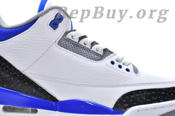 Top Version Air Jordan 3 Retro Racer Blue CT8532-145 - 图片 15