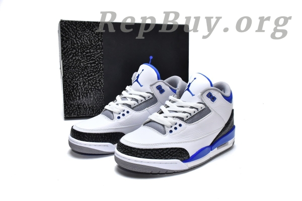 Top Version Air Jordan 3 Retro Racer Blue CT8532-145 - 图片 22