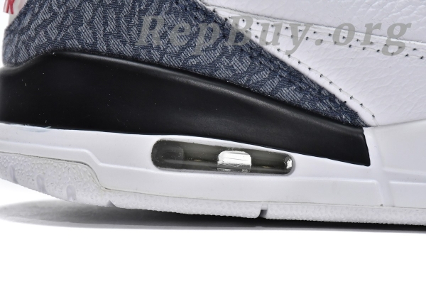 Top Version Air Jordan 3 Retro SE Fire Red Denim (2020) CZ6431-100 - 图片 11
