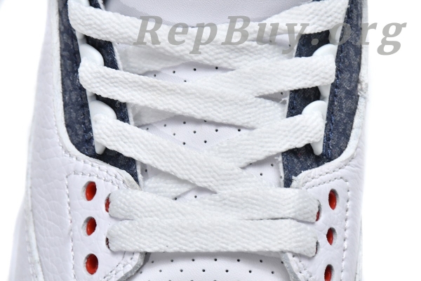 Top Version Air Jordan 3 Retro SE Fire Red Denim (2020) CZ6431-100 - 图片 14