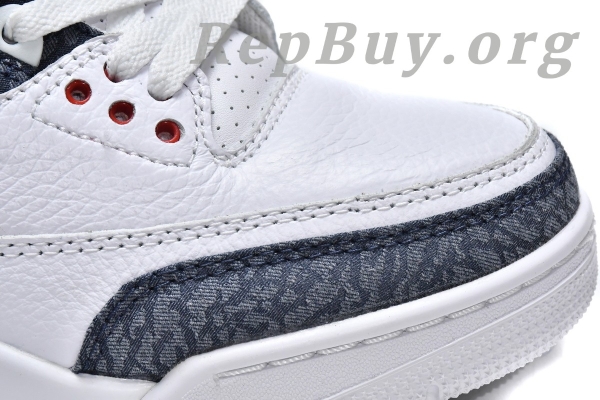 Top Version Air Jordan 3 Retro SE Fire Red Denim (2020) CZ6431-100 - 图片 13