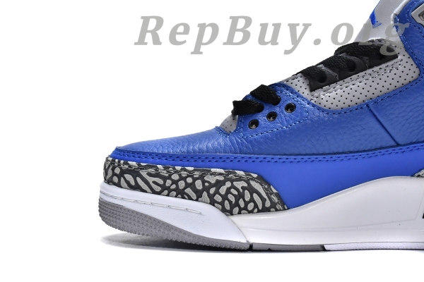 Top Version Air Jordan 3 Retro Varsity Royal Cement CT8532-400 - 图片 10