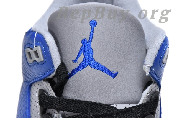 Top Version Air Jordan 3 Retro Varsity Royal Cement CT8532-400 - 图片 16