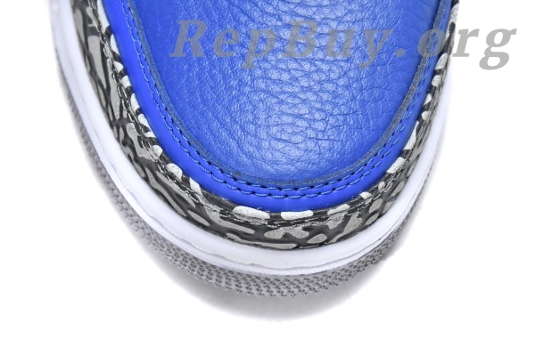 Top Version Air Jordan 3 Retro Varsity Royal Cement CT8532-400 - 图片 18