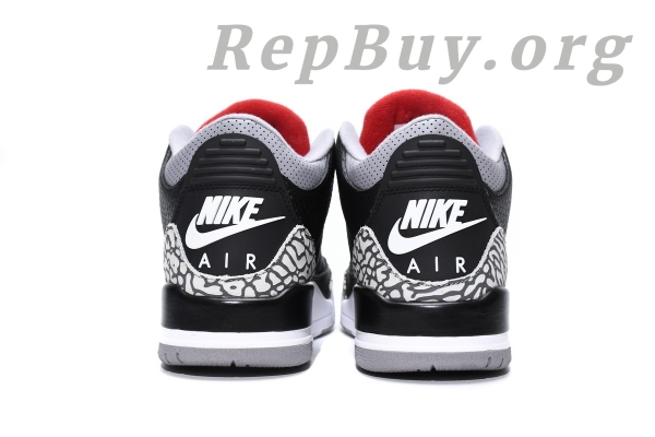 Top Version Air Jordan 3 Retro Black Cement (2018) 854262-001 - 图片 5