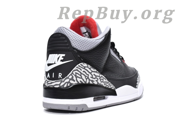 Top Version Air Jordan 3 Retro Black Cement (2018) 854262-001 - 图片 9