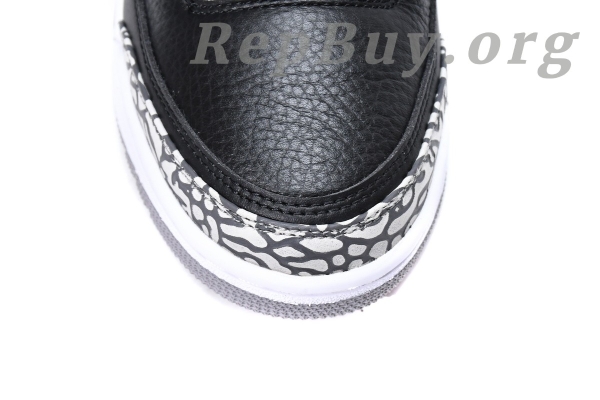 Top Version Air Jordan 3 Retro Black Cement (2018) 854262-001 - 图片 16