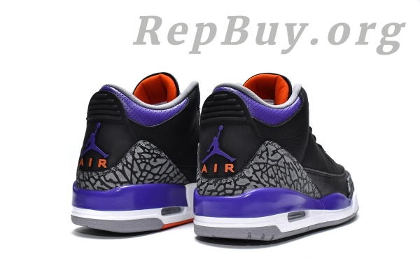 Top Version Air Jordan 3 RetroBlack Court Purple CT8532-050 - Image 6