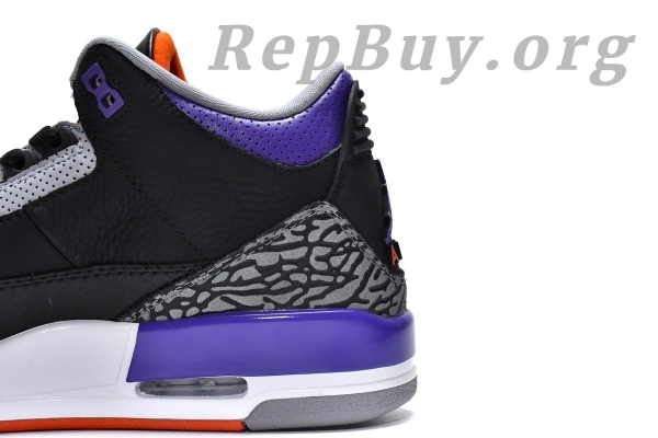 Top Version Air Jordan 3 RetroBlack Court Purple CT8532-050 - Image 8