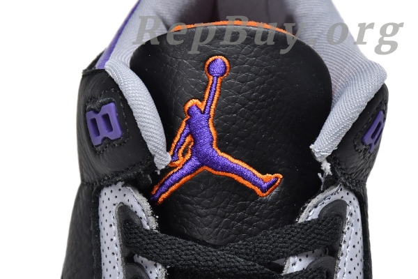 Top Version Air Jordan 3 RetroBlack Court Purple CT8532-050 - Image 13