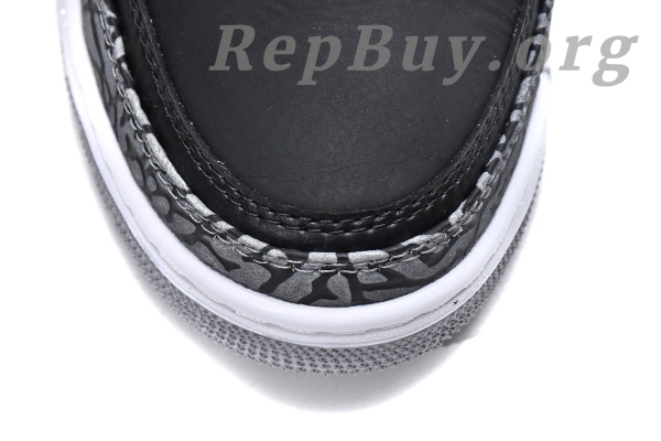 Top Version Air Jordan 3 RetroBlack Court Purple CT8532-050 - Image 15