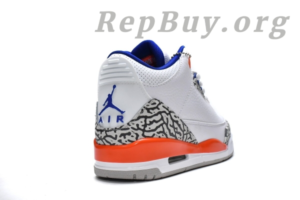 Top Version Air Jordan 3 Retro Knicks 136064-148 - 图片 4