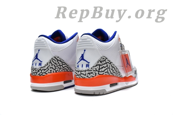 Top Version Air Jordan 3 Retro Knicks 136064-148 - 图片 6