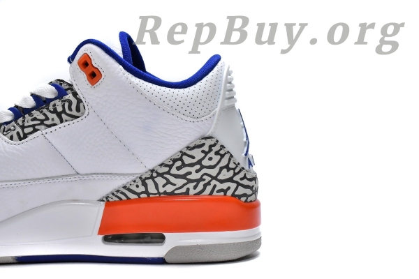 Top Version Air Jordan 3 Retro Knicks 136064-148 - 图片 10