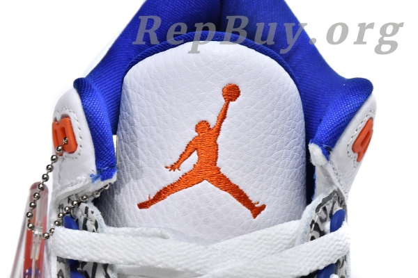 Top Version Air Jordan 3 Retro Knicks 136064-148 - 图片 14