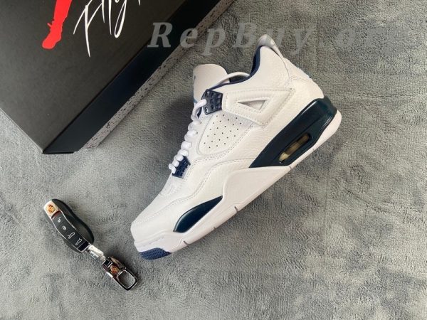Top Version Jordan 4 Retro Columbia (2015) 314254-107 - 图片 4