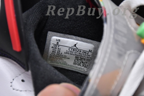 Top Version Air Jordan 6 Retro Hare CT8529-062 - 图片 8