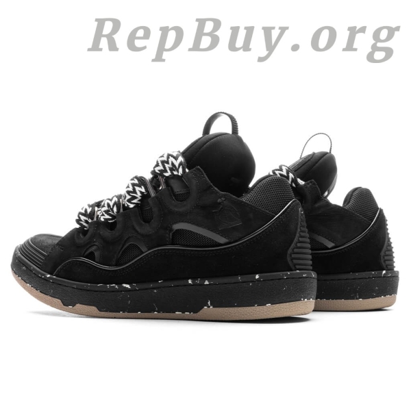 Lanvin Curb Sneaker Black Brown PB250310 - 图片 4