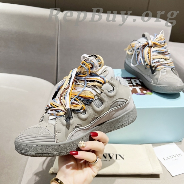 Lanvin Curb Sneaker Grey Grey PB FMSKRK11DRALH22 - 图片 2