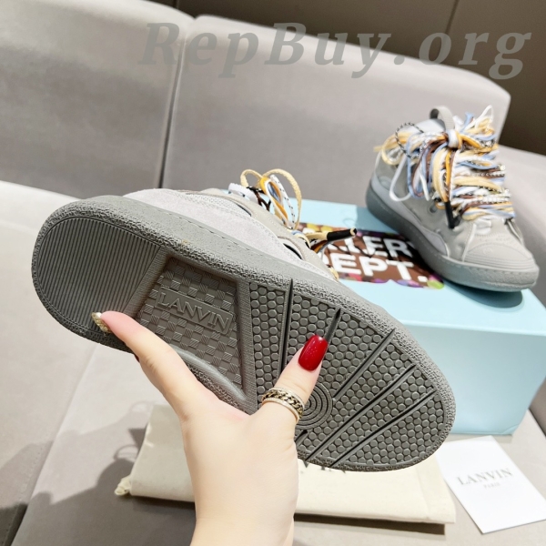 Lanvin Curb Sneaker Grey Grey PB FMSKRK11DRALH22 - 图片 3