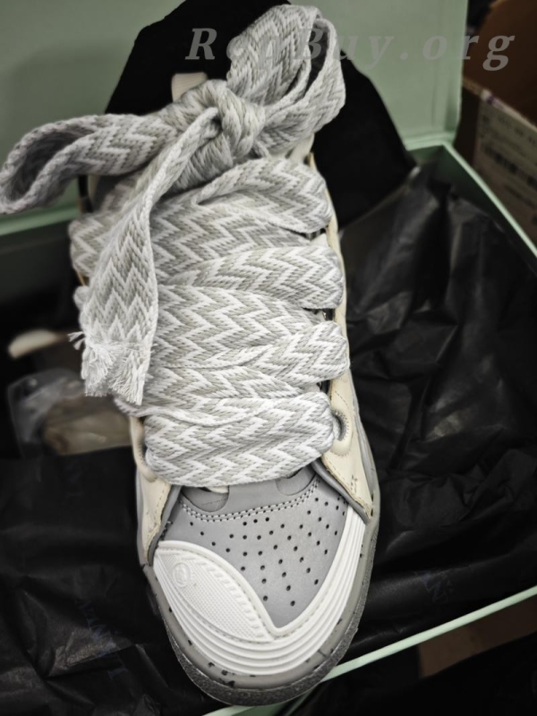 Lanvin Curb Sneaker White Grey Pale PB250110 FW SKDK02 DOTS P23 - 图片 10