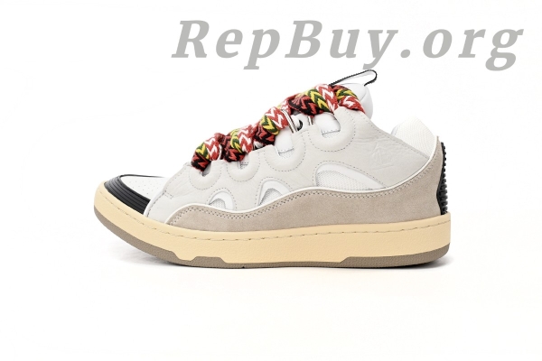 Lanvin Leather Curb White Ivory FM-SKRK11-DRAG-A2000
