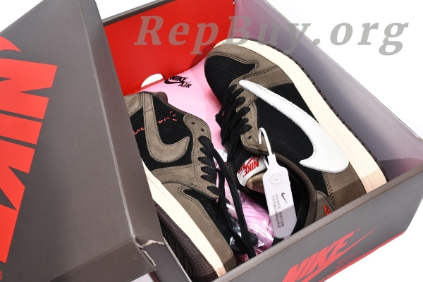 LJR Air Jordan 1 Retro Low OG SP Travis Scott CQ4277-001 - Image 2