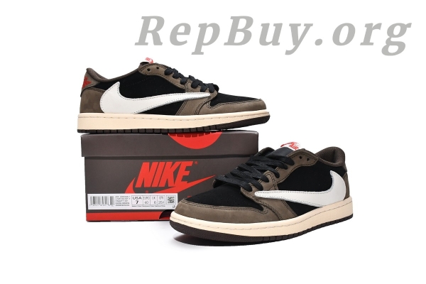 LJR Air Jordan 1 Retro Low OG SP Travis Scott CQ4277-001 - Image 4