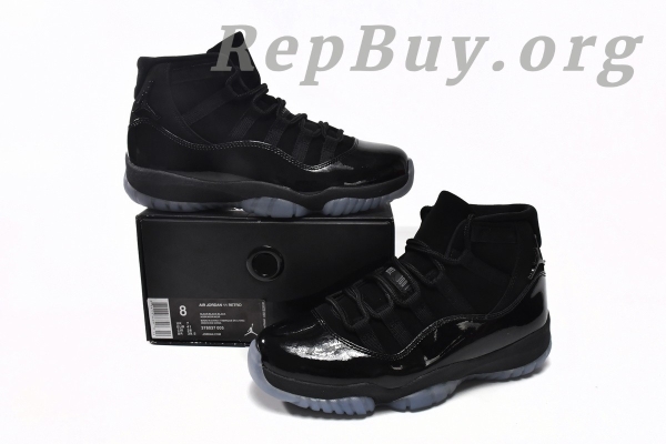 Top Version  Air Jordan 11 Retro Cap and Gown 378037-005 - Image 13
