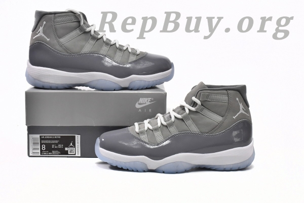 Top Version  Air Jordan 11 Retro Cool Grey (2021) CT8012-005 - Image 15