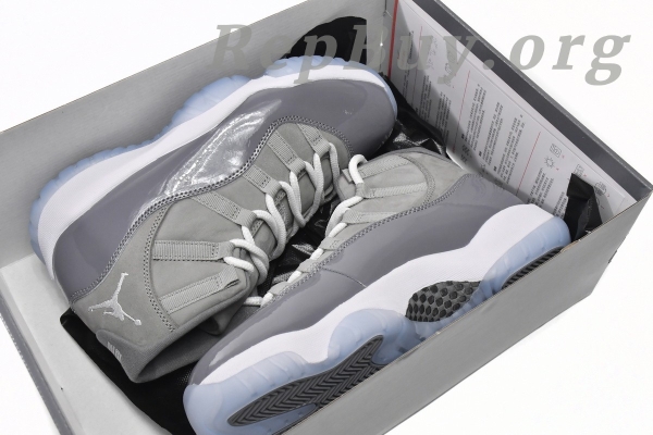 Top Version  Air Jordan 11 Retro Cool Grey (2021) CT8012-005 - Image 13