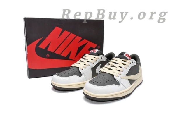 Top Version Air Jordan 1 Retro Low OG SP Travis Scott Reverse Mocha DM7866-162 - Image 3