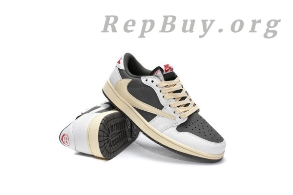 Top Version Air Jordan 1 Retro Low OG SP Travis Scott Reverse Mocha DM7866-162 - Image 4