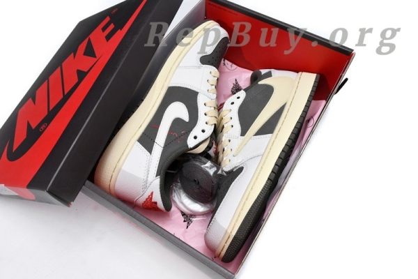 Top Version Air Jordan 1 Retro Low OG SP Travis Scott Reverse Mocha DM7866-162 - Image 15