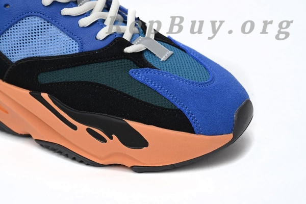 Top Version adidas Yeezy Boost 700 Bright Blue GZ0541 - 图片 5