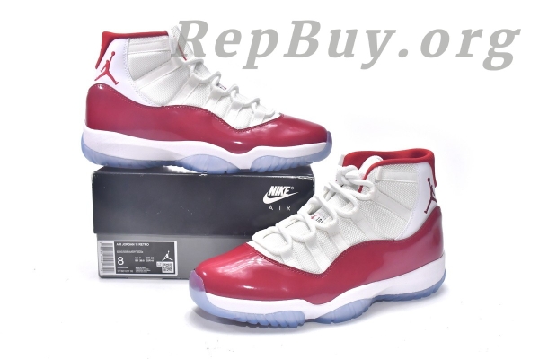 Top Version Air Jordan 11 Retro Cherry (2022) CT8012-116 - 图片 4