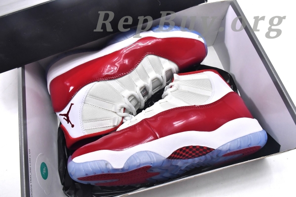 Top Version Air Jordan 11 Retro Cherry (2022) CT8012-116 - 图片 2