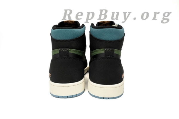 Top Version Air Jordan 1 High Element GORE-TEX "Black/Olive" DB2889-003 - Image 4