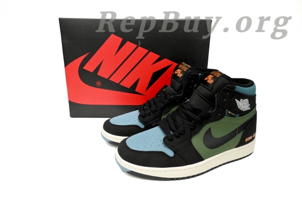 Top Version Air Jordan 1 High Element GORE-TEX "Black/Olive" DB2889-003 - Image 15