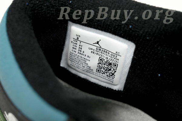 Top Version Air Jordan 1 High Element GORE-TEX "Black/Olive" DB2889-003 - Image 10