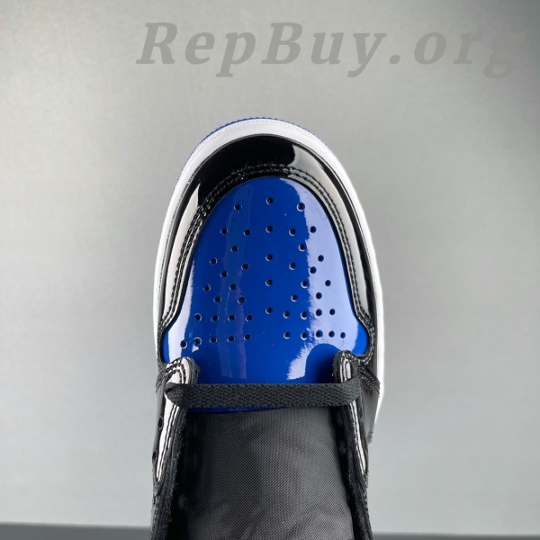 Top Version Air Jordan 1 High OG "Patent Royal" 555088-404 - Image 9