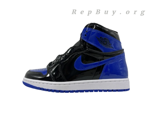 Top Version Air Jordan 1 High OG "Patent Royal" 555088-404